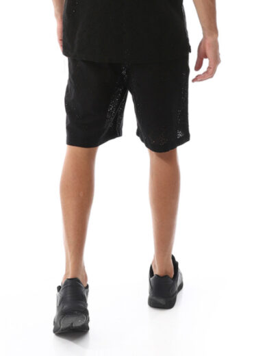 Linen Short - Black - Image 2