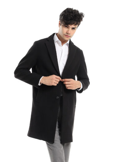 Stretch Coat - Black - Image 5