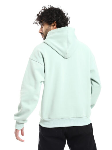 Oversized Hoodie - Mint Green - Image 4