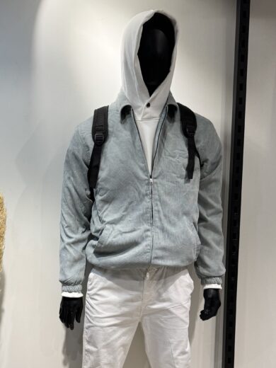 Velvet Jacket With Fur-MG - Image 5