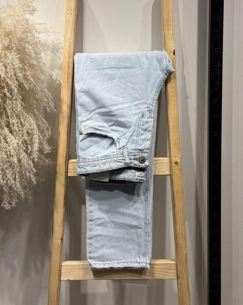 BoyFriend Jeans Pants - Ice - Image 2