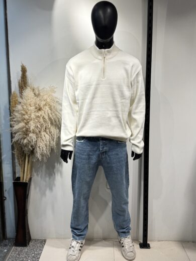 Pullover Round - Big Size -White - Image 2