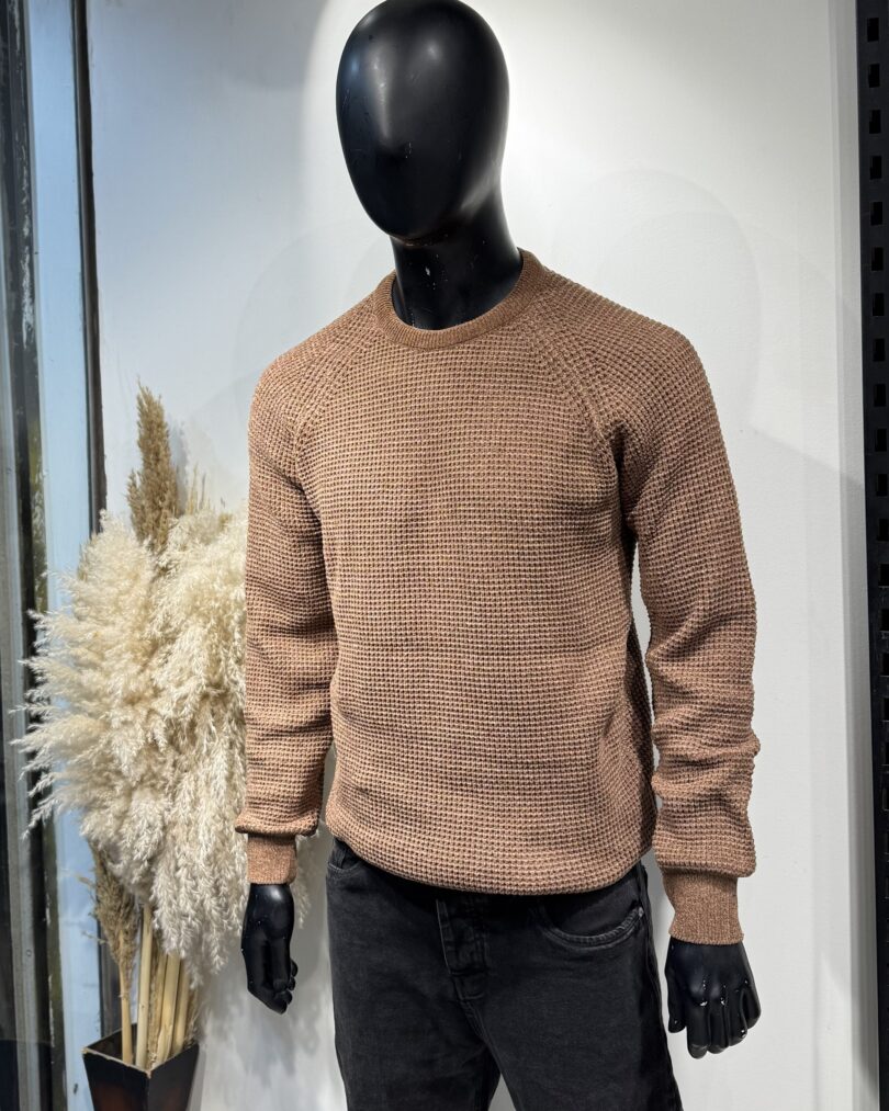 Pullover Round - Big Size - Camel - Image 6
