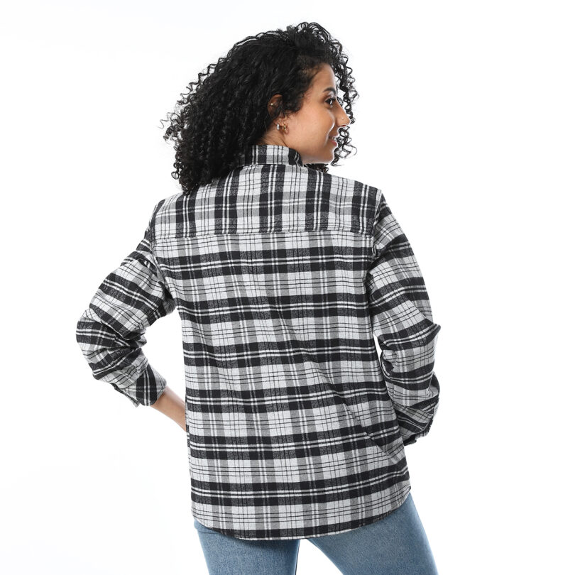 Shirt Jacket - Dark Grey - Image 7