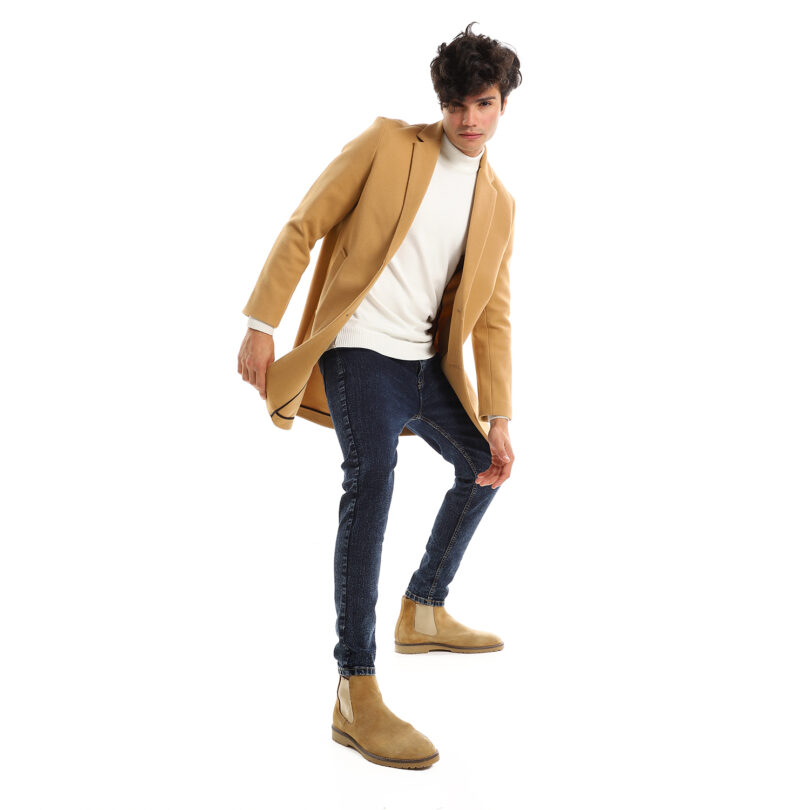 Premium Coat -Beige - Image 9