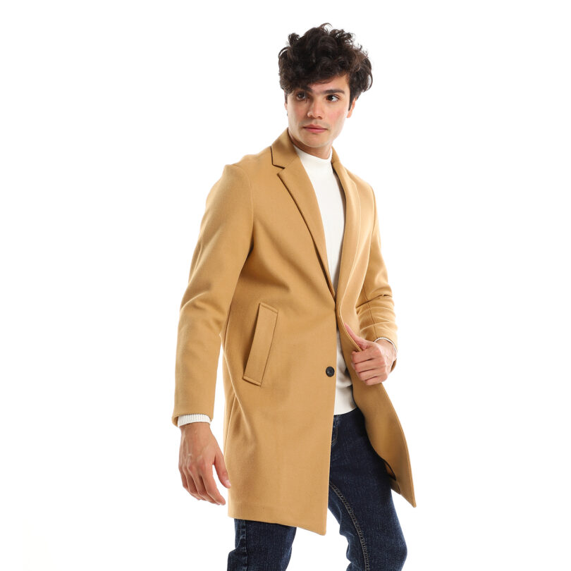 Premium Coat -Beige - Image 3