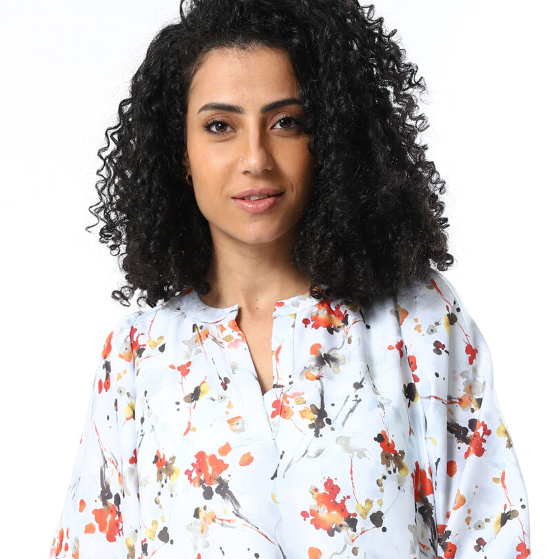 Printed viscose set - White - Image 2