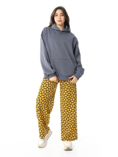 Mesh Printed Pant - Mustarida - Image 6