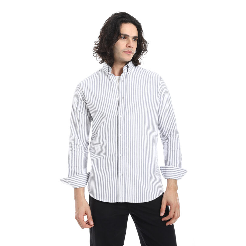 Striped Oxford Shirt-NB
