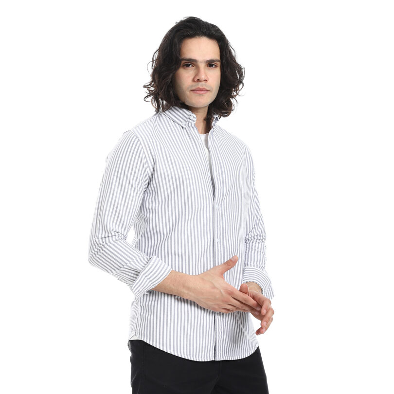 Striped Oxford Shirt-NB - Image 3