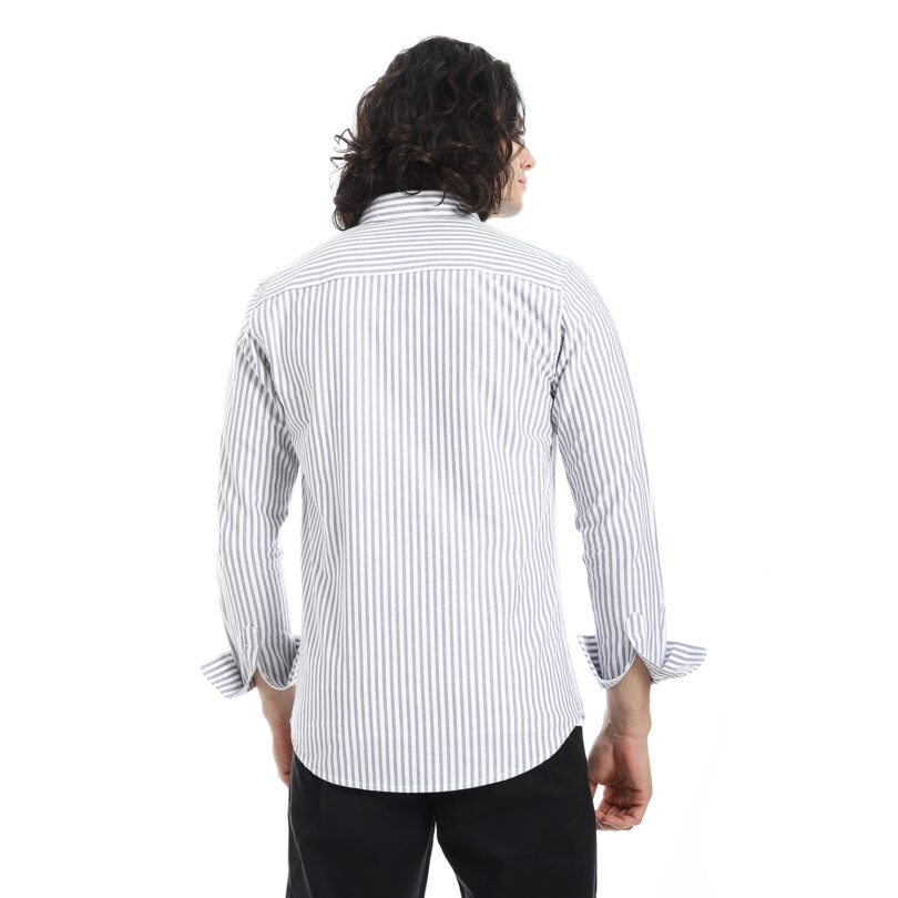 Striped Oxford Shirt-NB - Image 4
