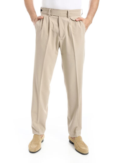 Italian Pants - Beige