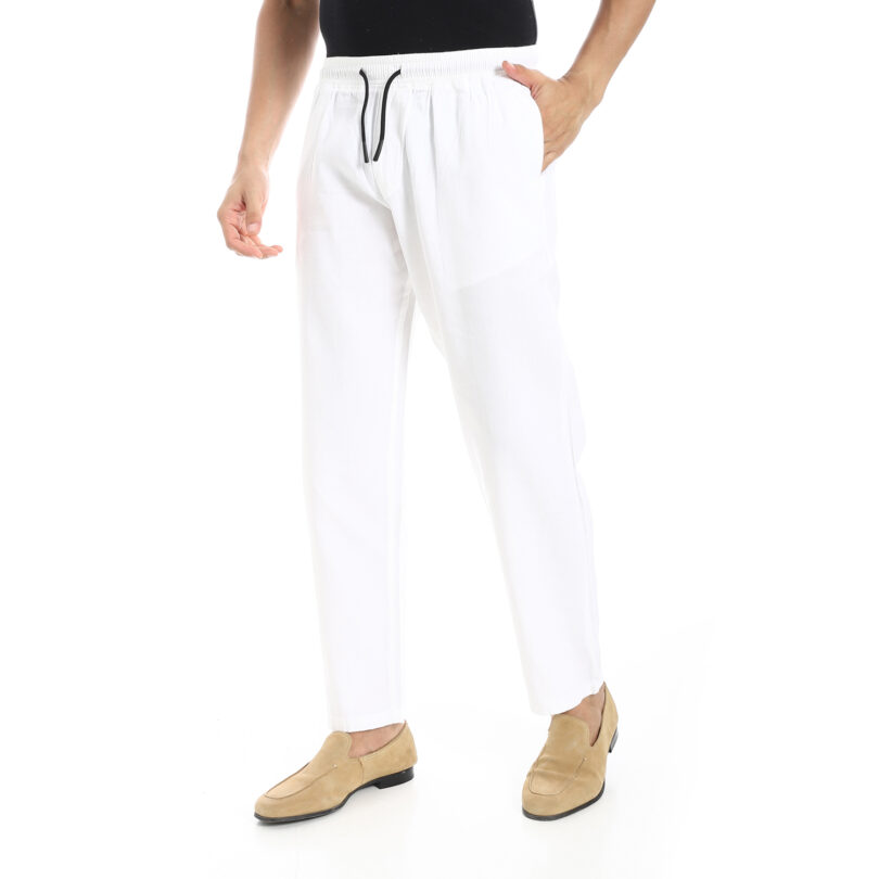 Linen Pants - White