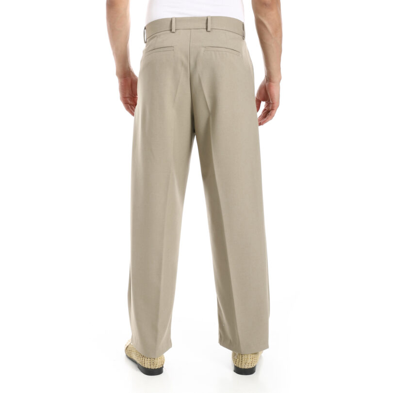 Smart Wide Leg Trousers - Cafe Pre-Order - Image 5