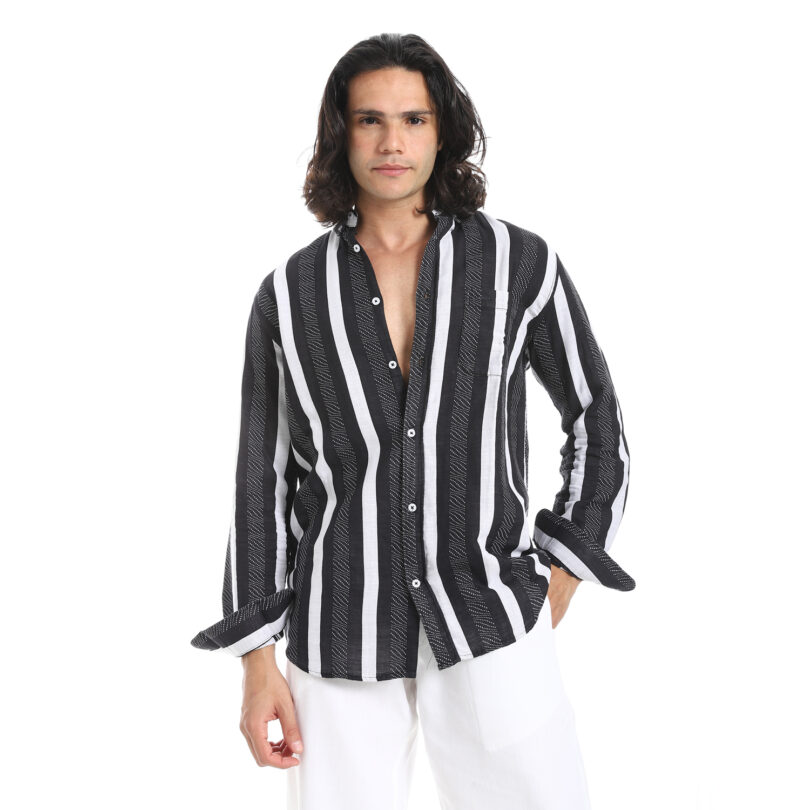 2 Layers Shirt - Black