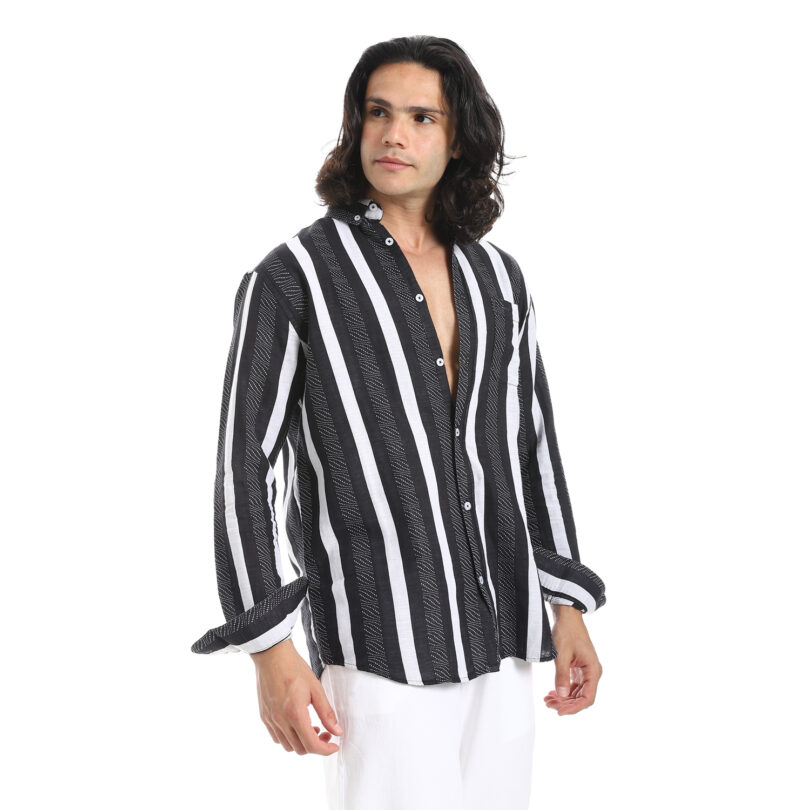 2 Layers Shirt - Black - Image 5