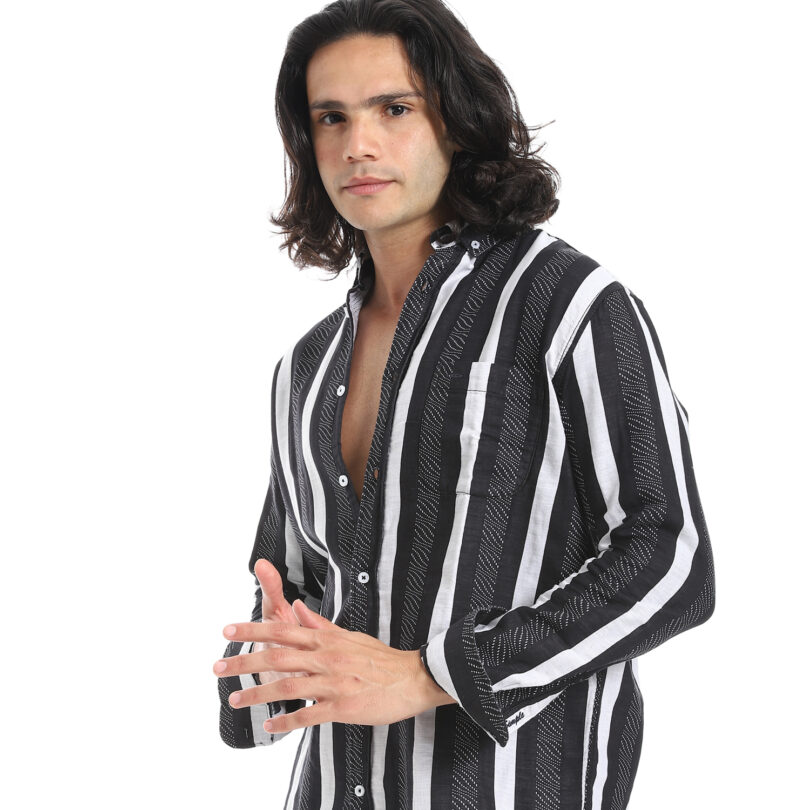 2 Layers Shirt - Black - Image 3