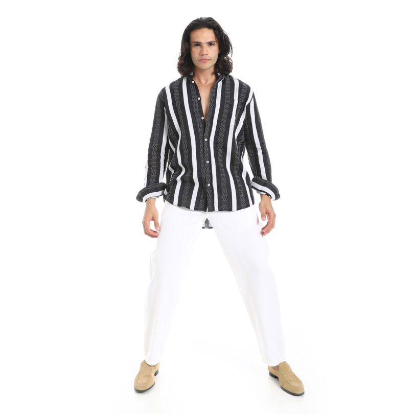 2 Layers Shirt - Black - Image 2
