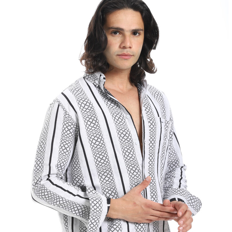 2 Layers Shirt - B\W - Image 5