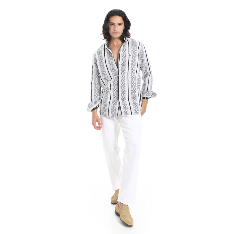 2 Layers Shirt - B\W - Image 2
