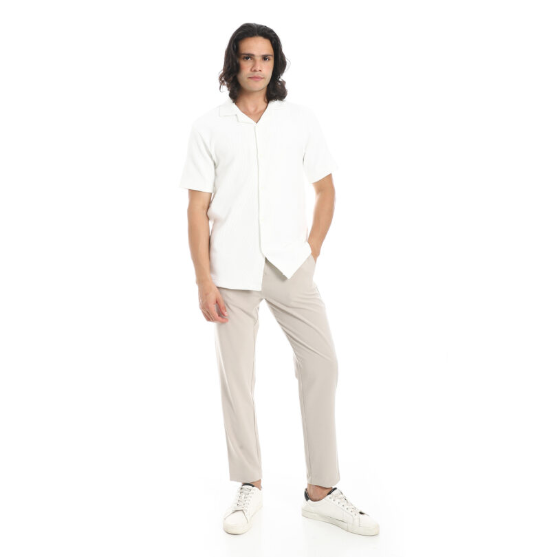 Smart Jogger-Beige - Image 5