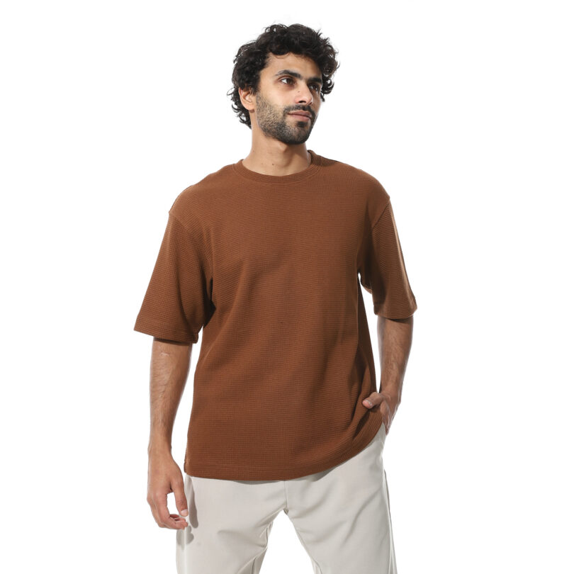 Bubble T-shirt - Brown