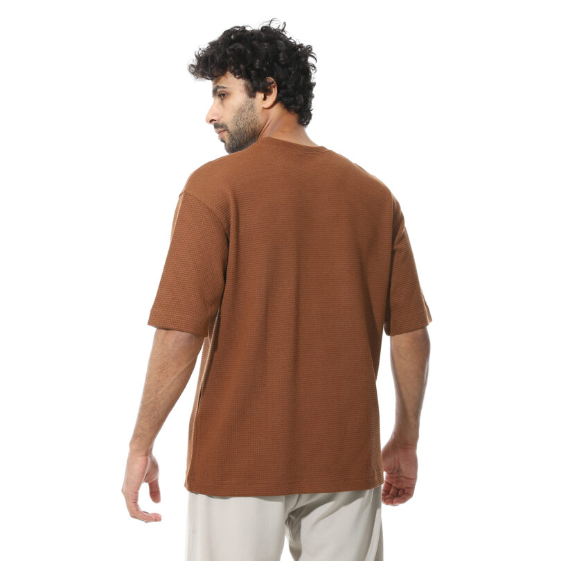Bubble T-shirt - Brown - Image 3