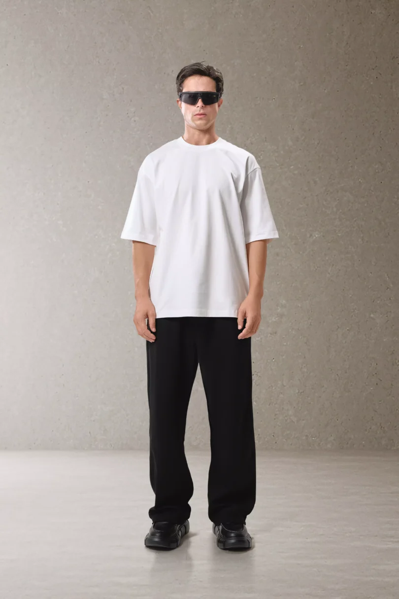 Soft Cotton T-shirt - White - Image 2