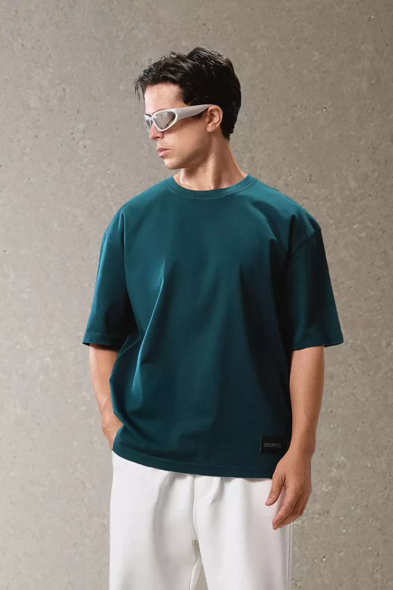 Boulevar T-shirt - Olive - Image 4