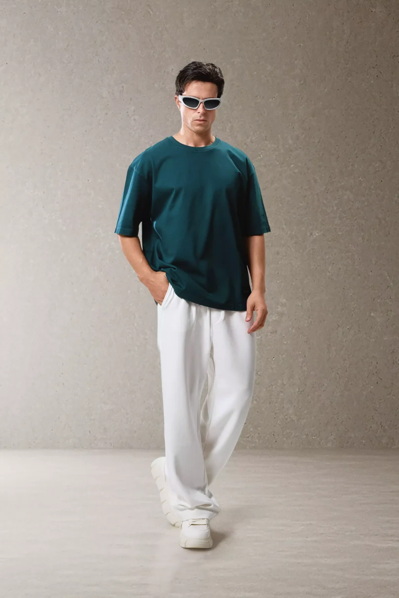 Boulevar T-shirt - Olive - Image 2