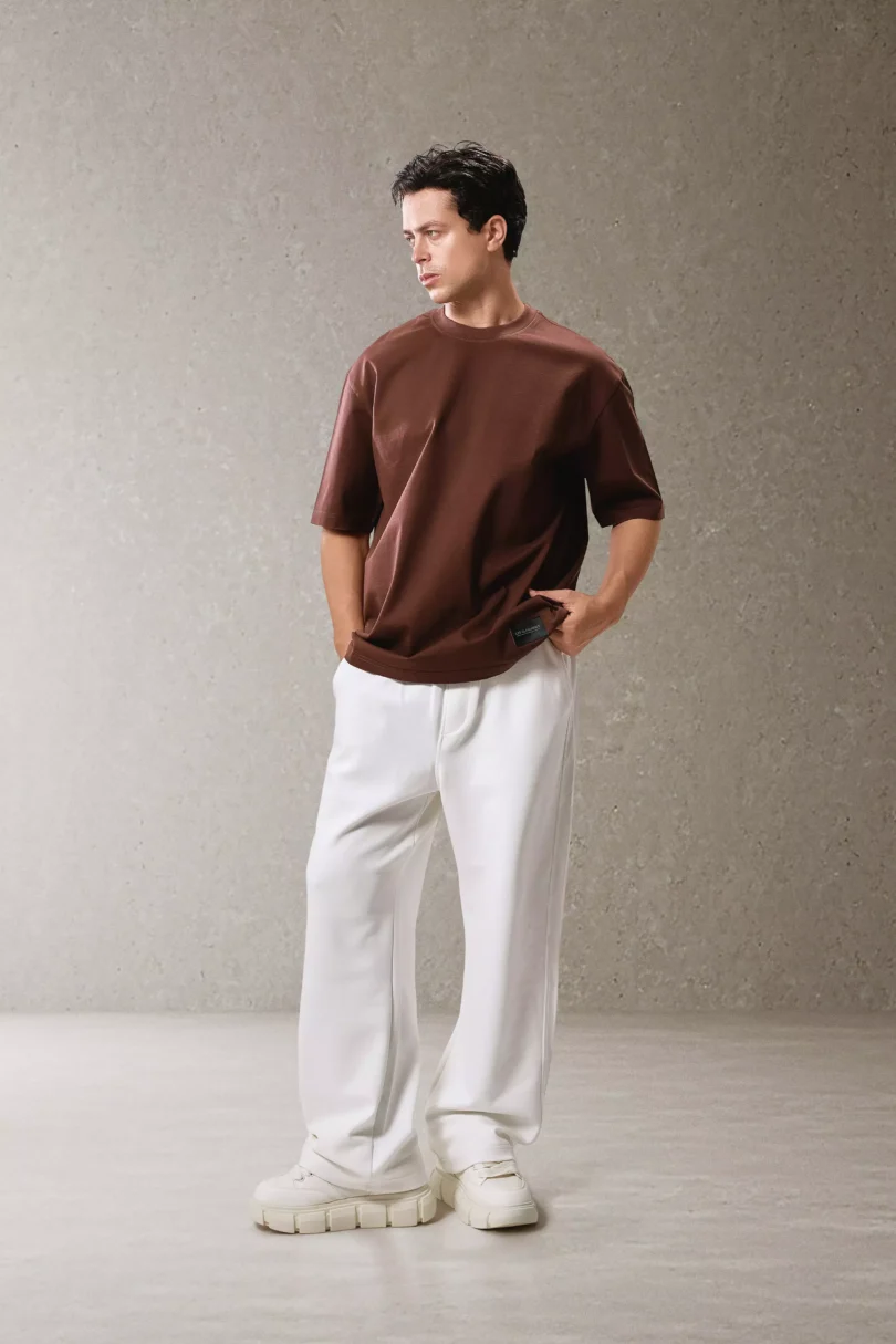 Boulevar T-shirt - Brown - Image 2