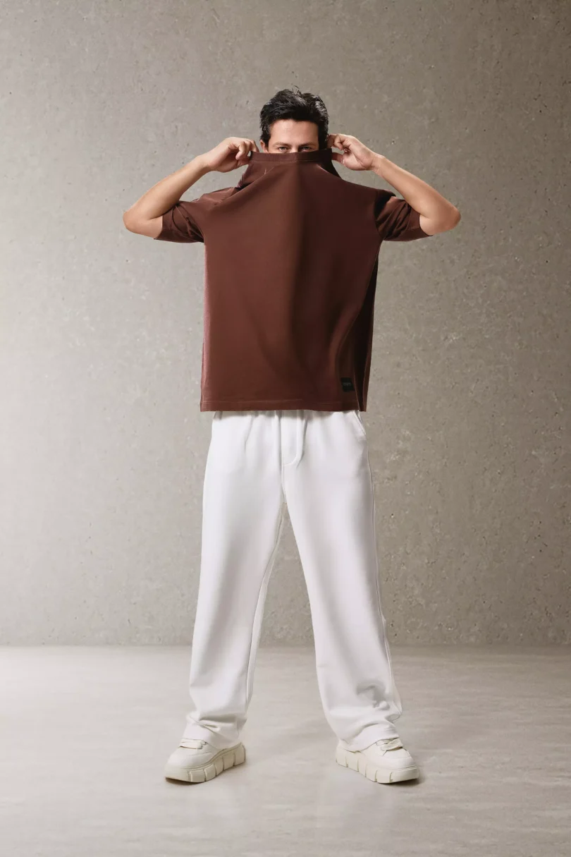 Boulevar T-shirt - Brown - Image 5