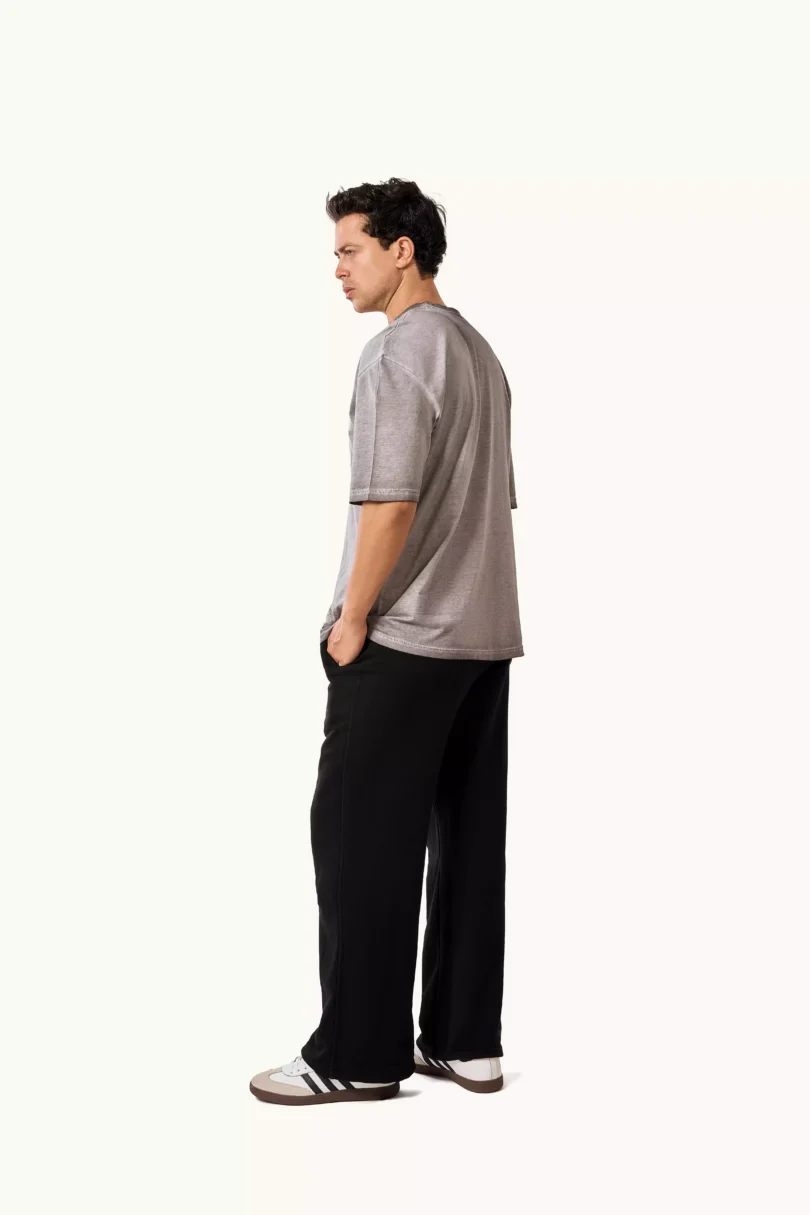Oversized T-shirt - Grey - Image 5