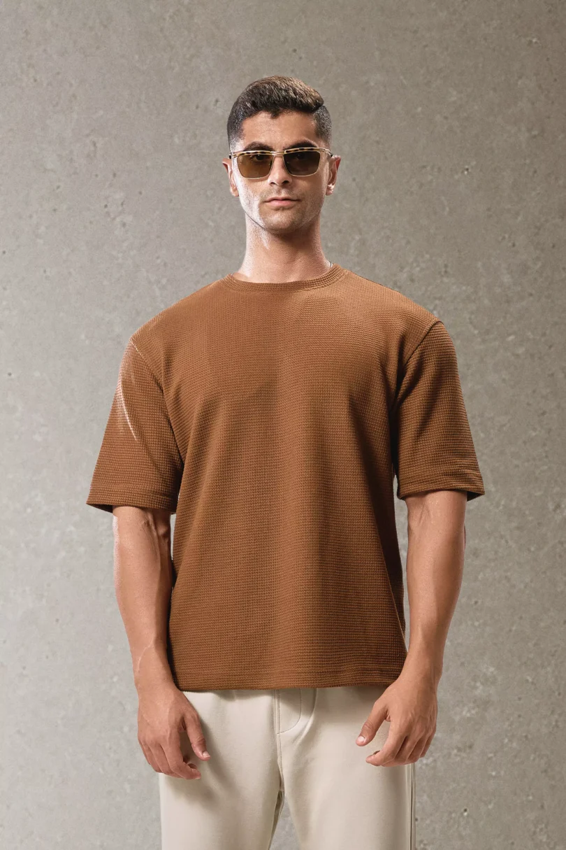 Bubble T-shirt - Brown