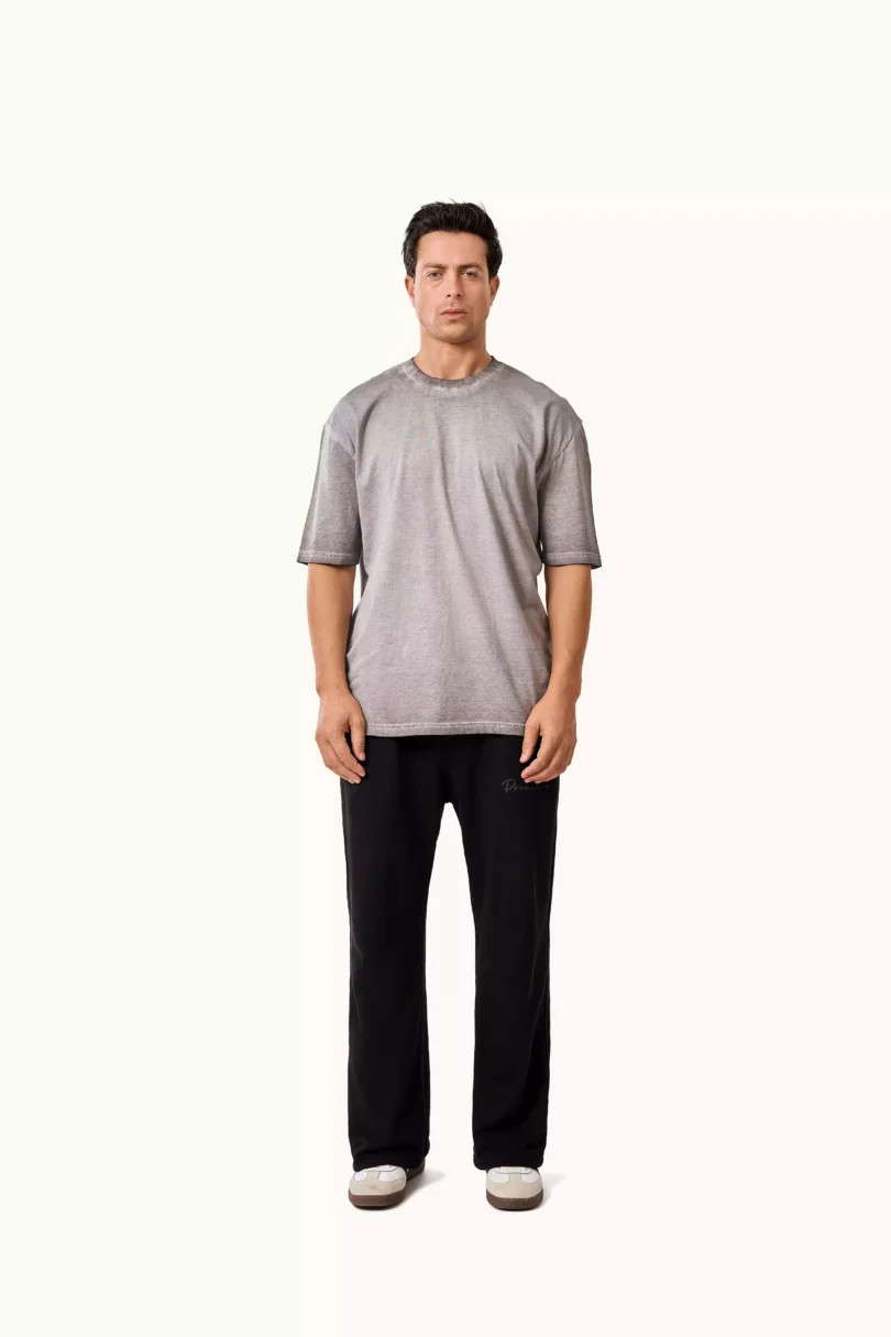 Oversized T-shirt - Grey - Image 7