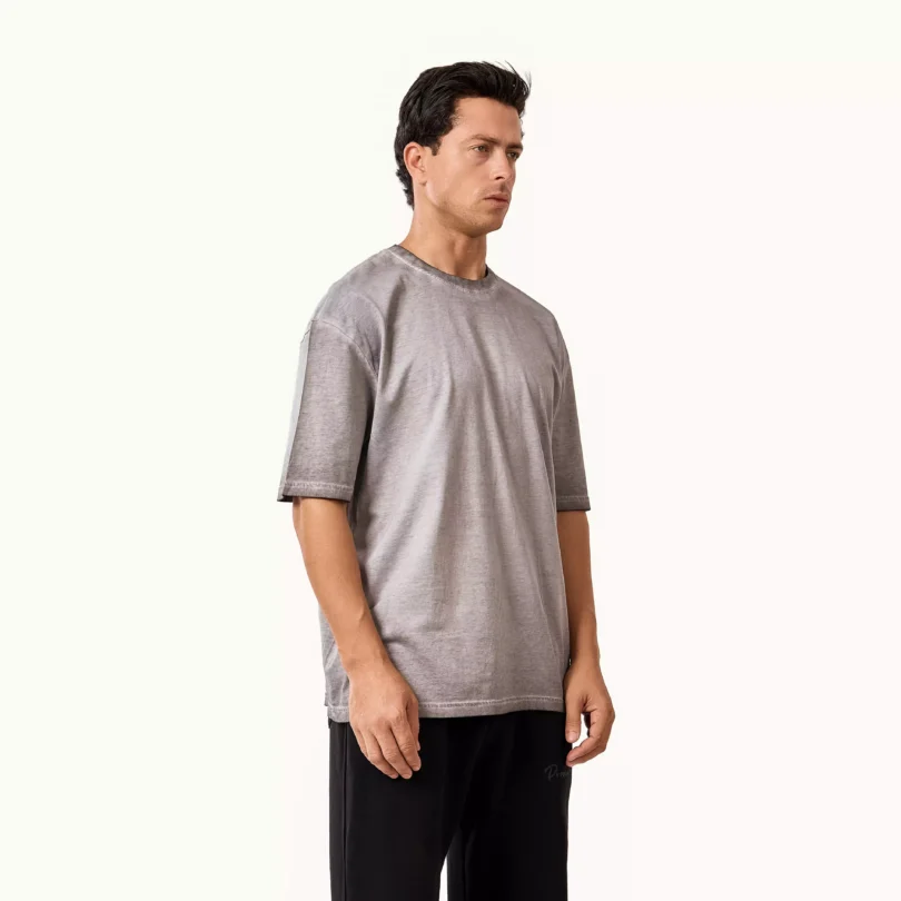 Oversized T-shirt - Grey - Image 2