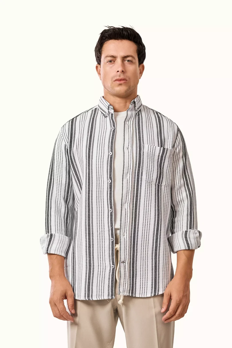 Striped Linen Shirt