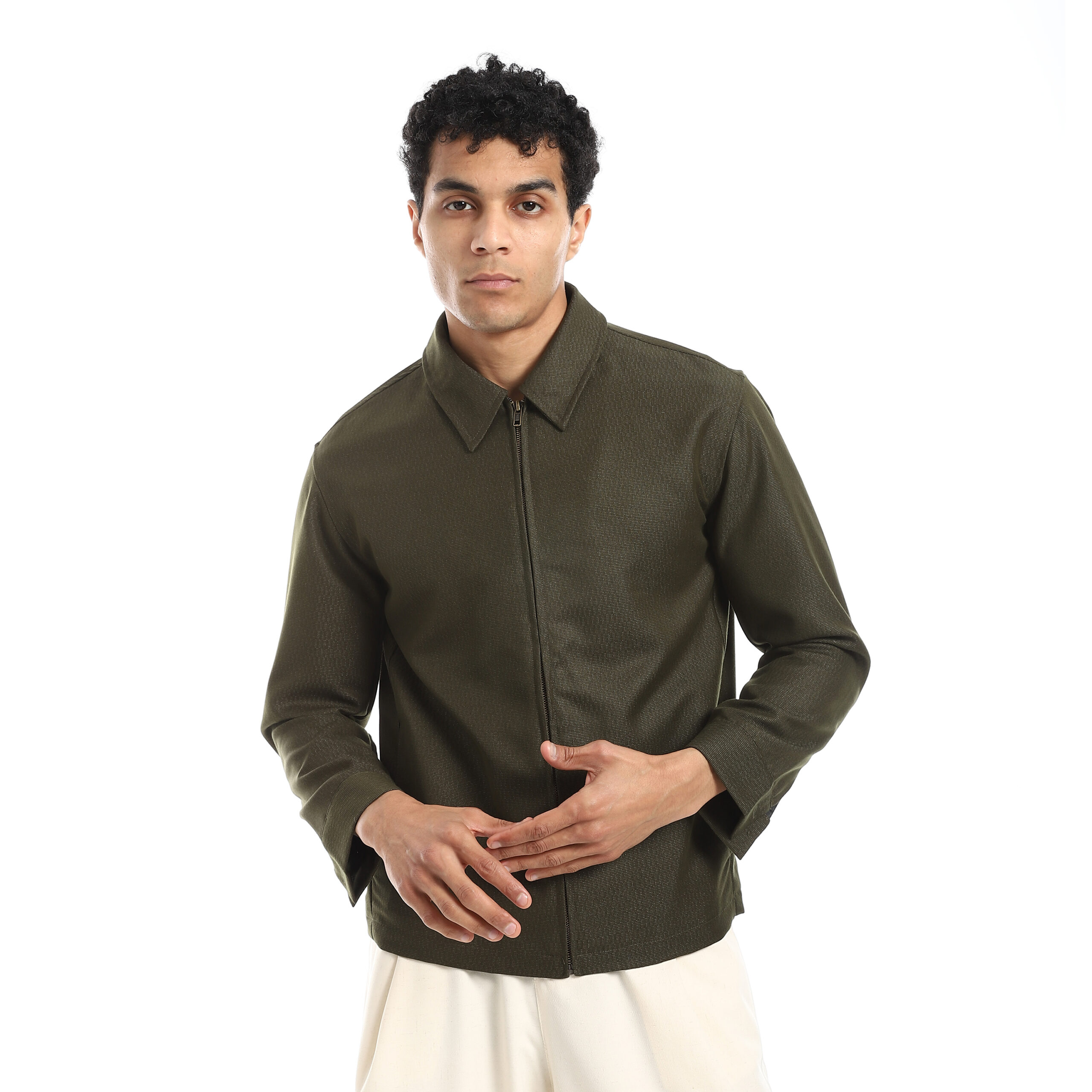 Old Money Jacket 2026- oliv