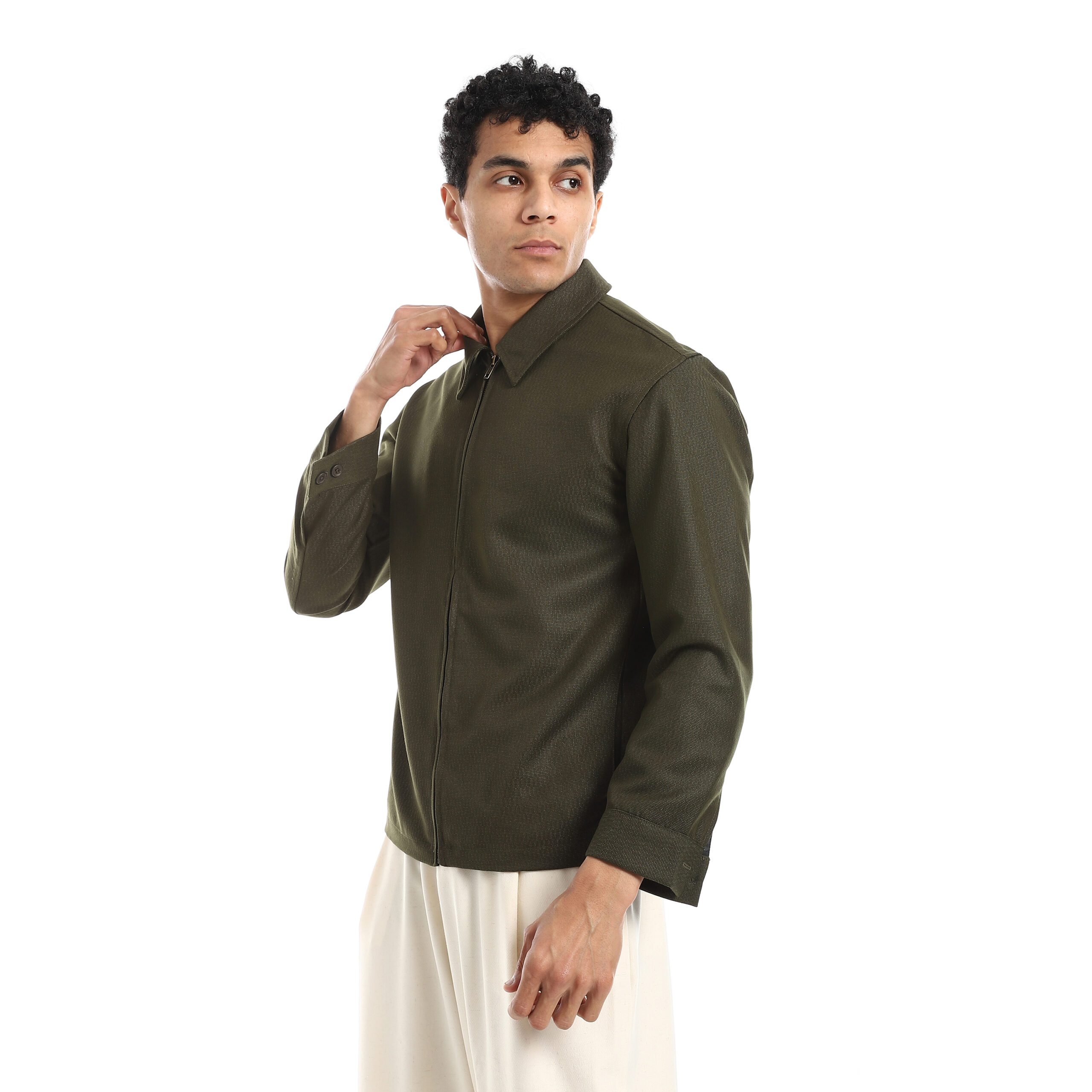 Old Money Jacket 2026- oliv - Image 3