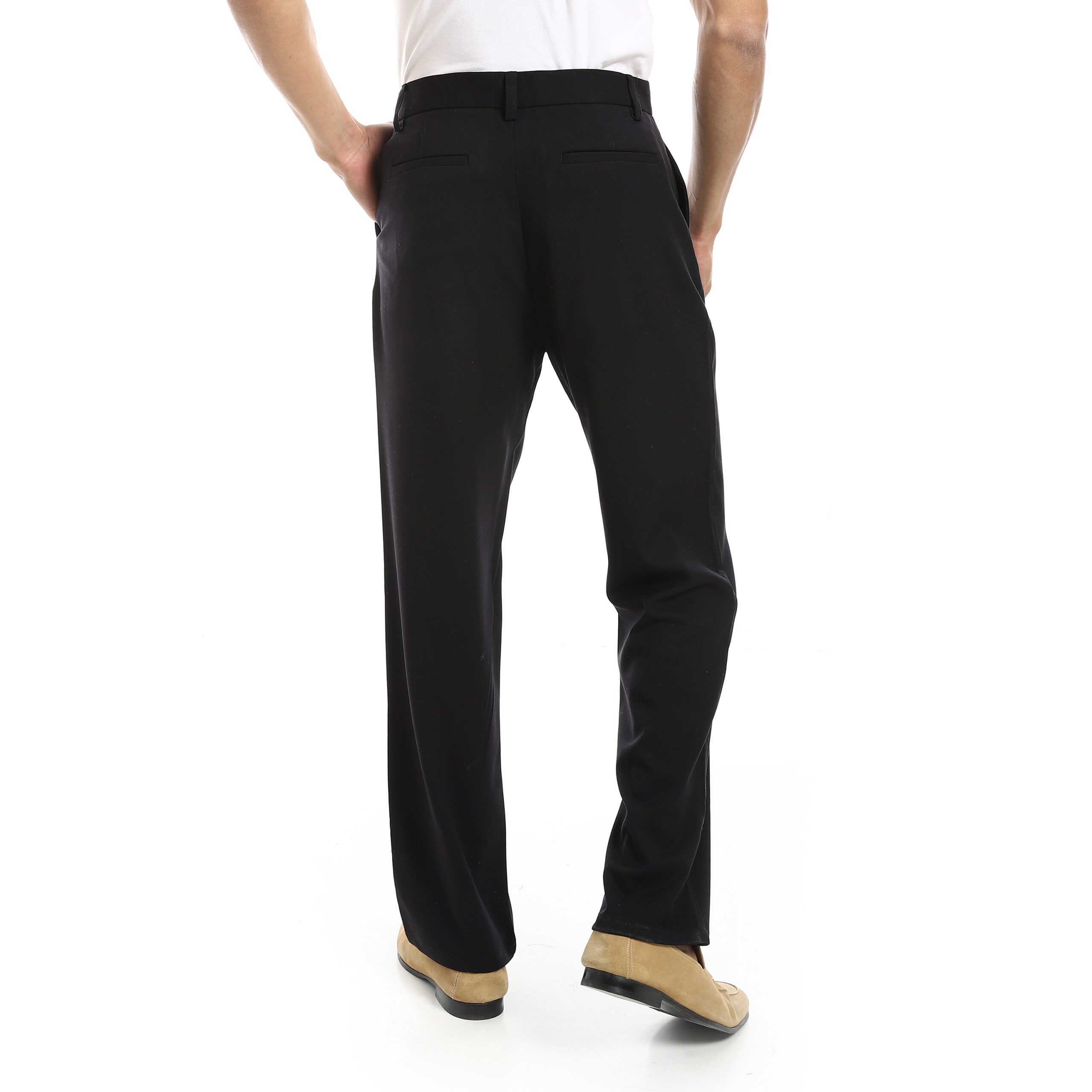 old money Straight Fit trousers - Black - Image 5