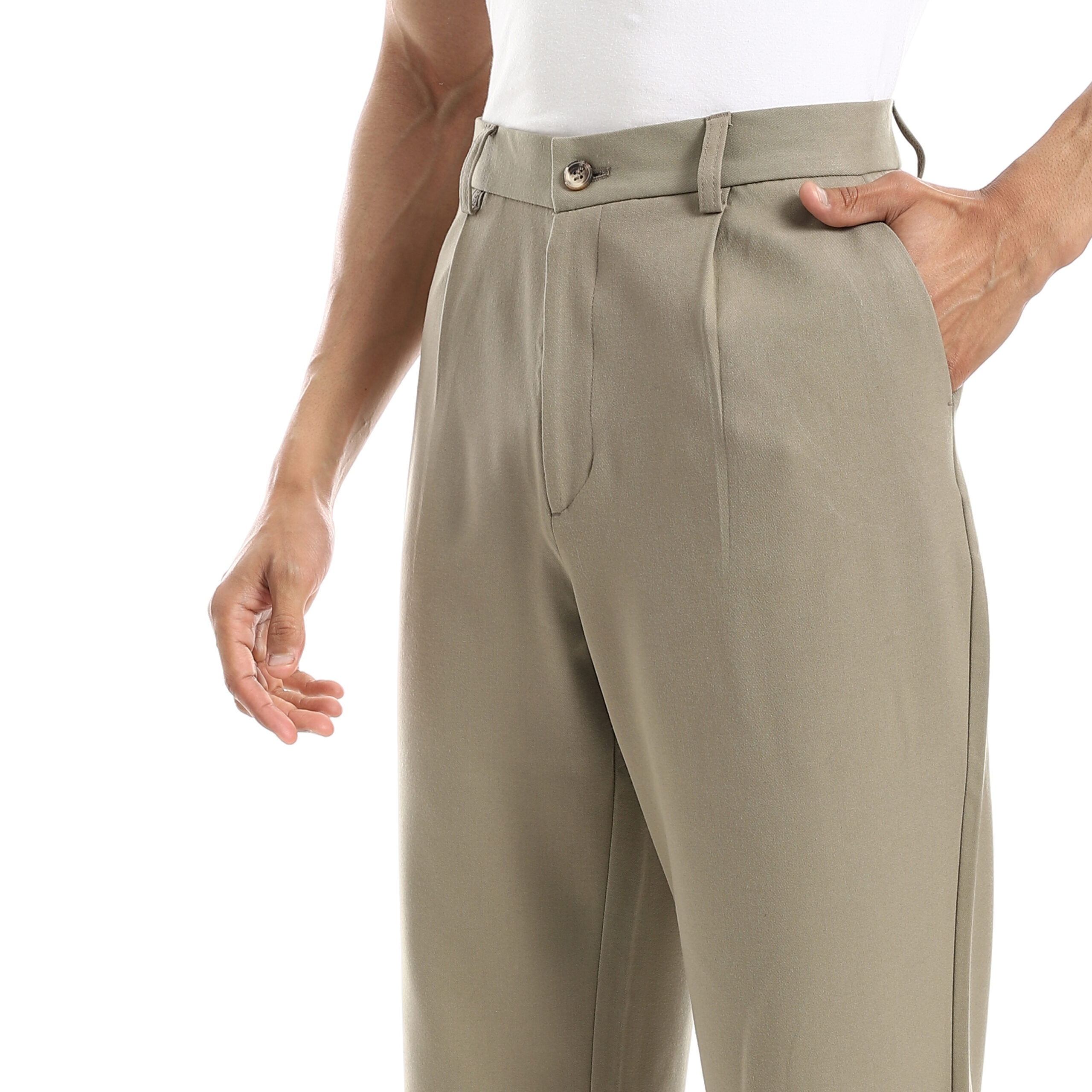 old money Straight Fit trousers - Mint green - Image 5