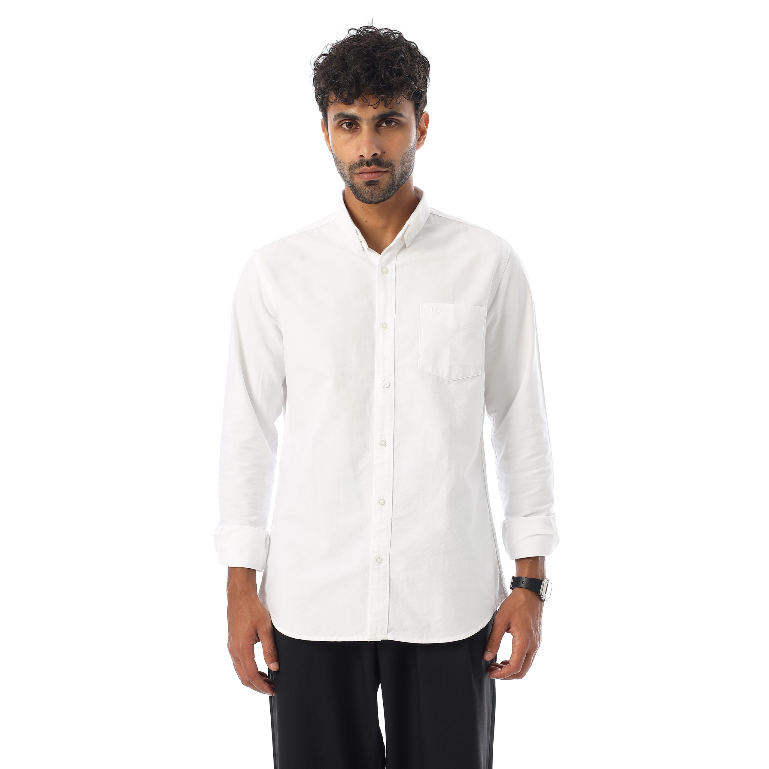 Oxford Pocket Shirt-White