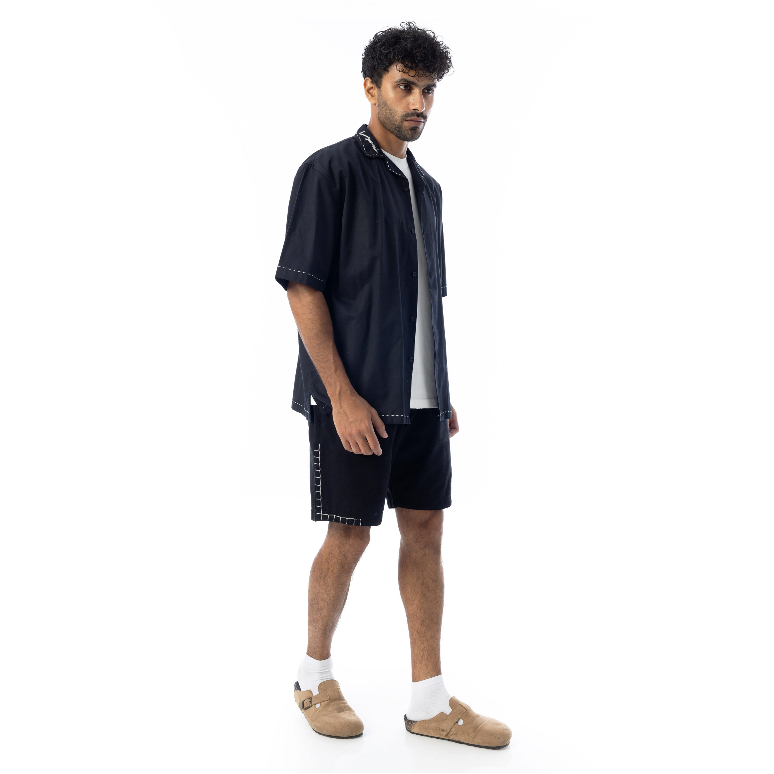 Handmade Linen Shirt-B - Image 3