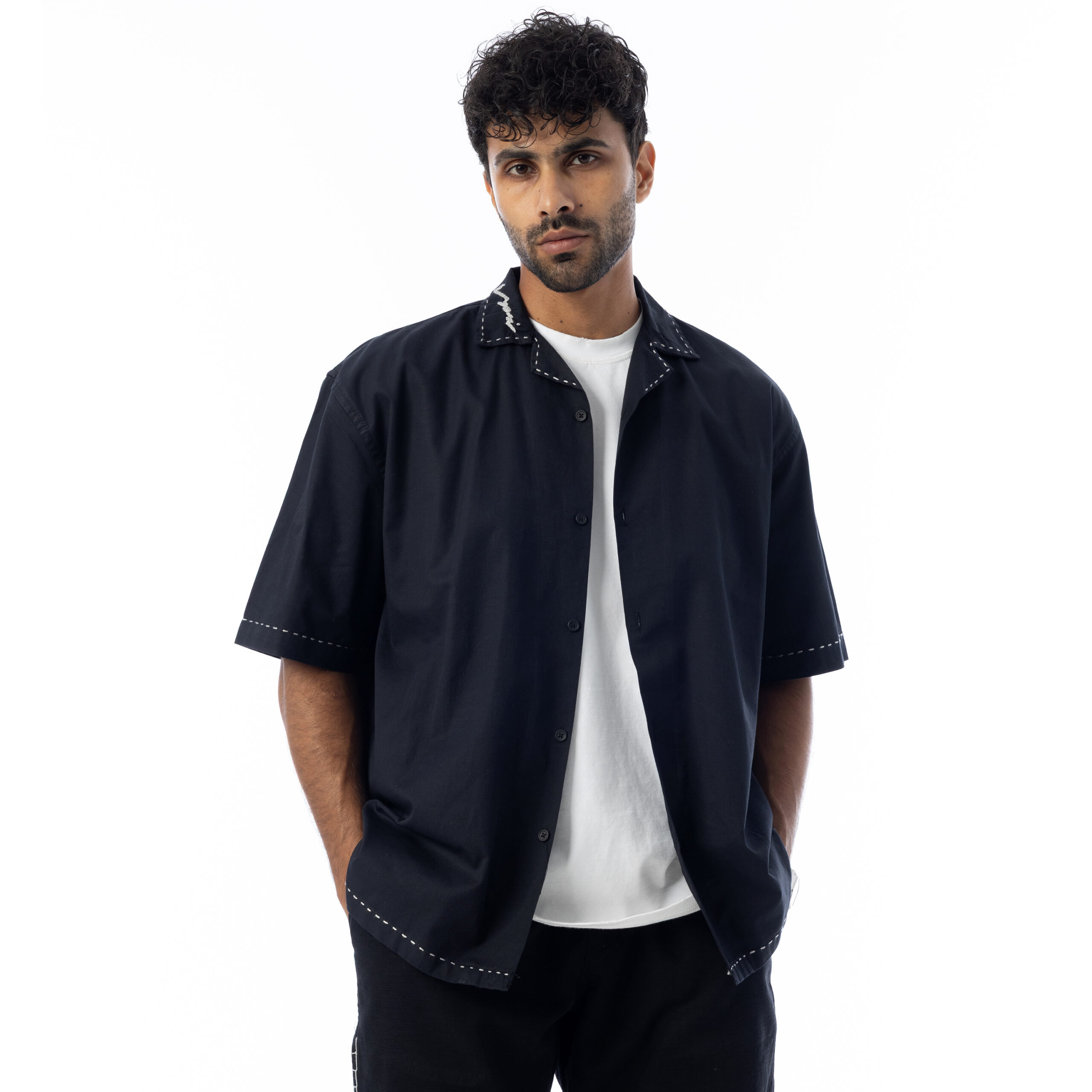 Handmade Linen Shirt-B