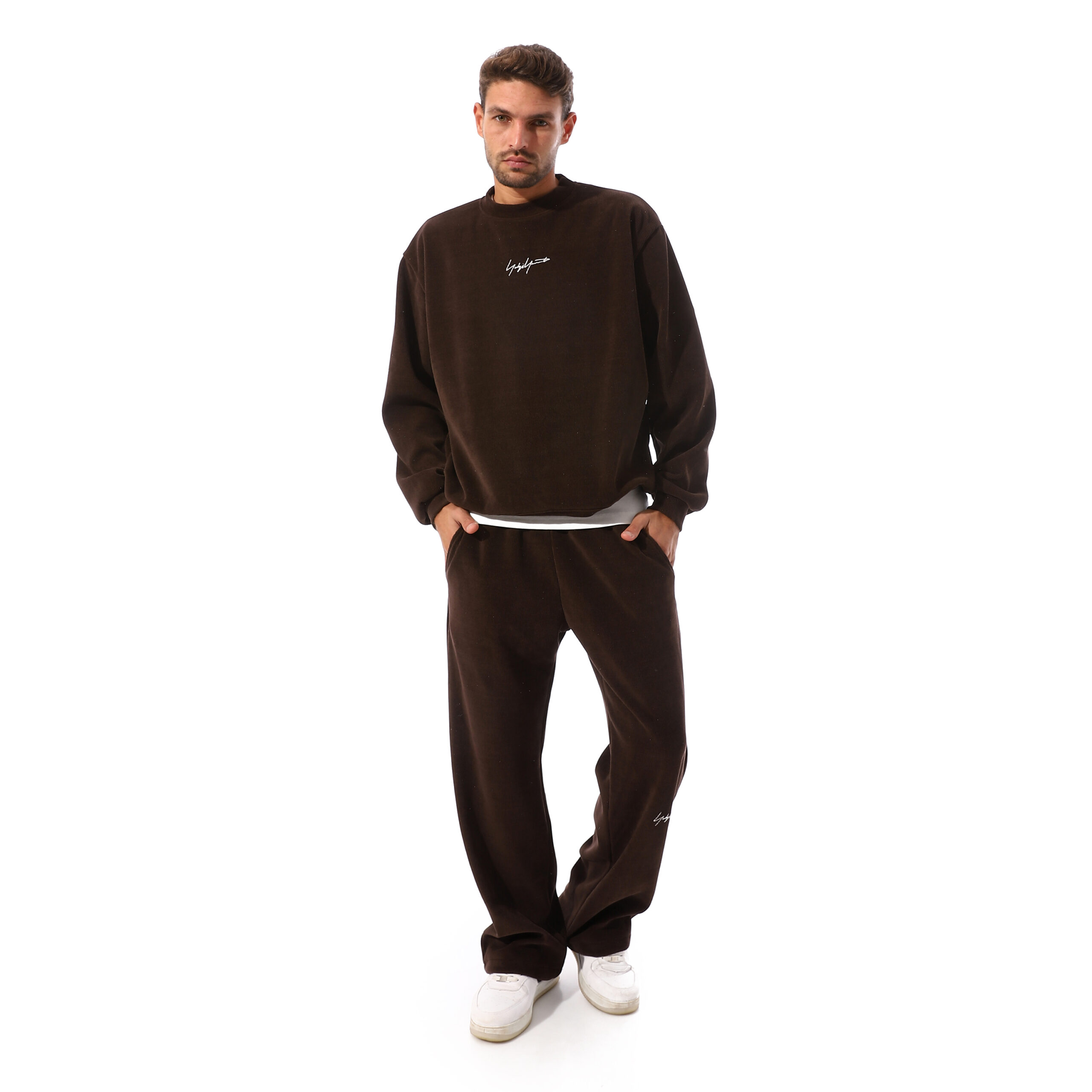 Velvet Suit-Brown