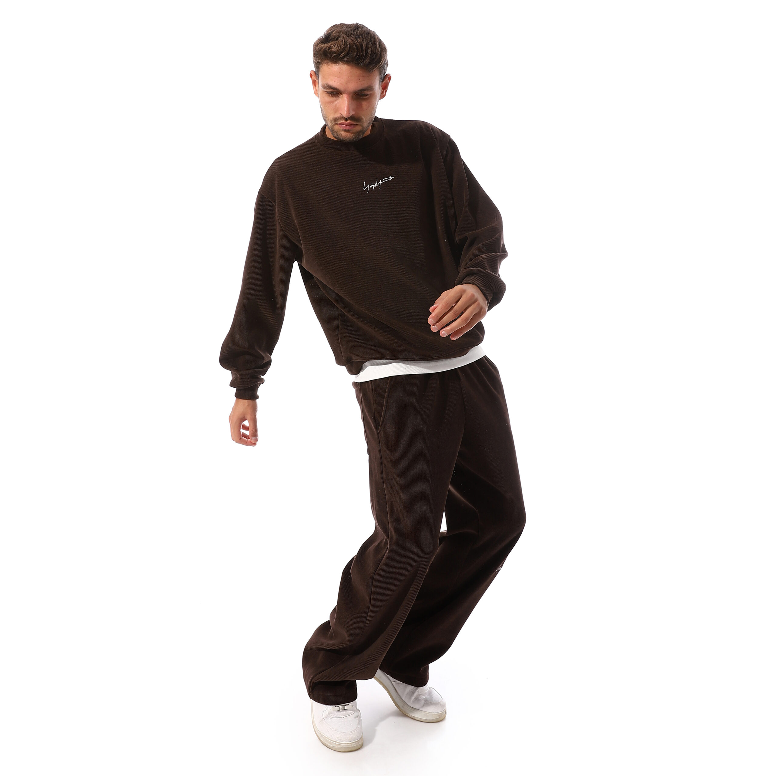 Velvet Suit-Brown - Image 5