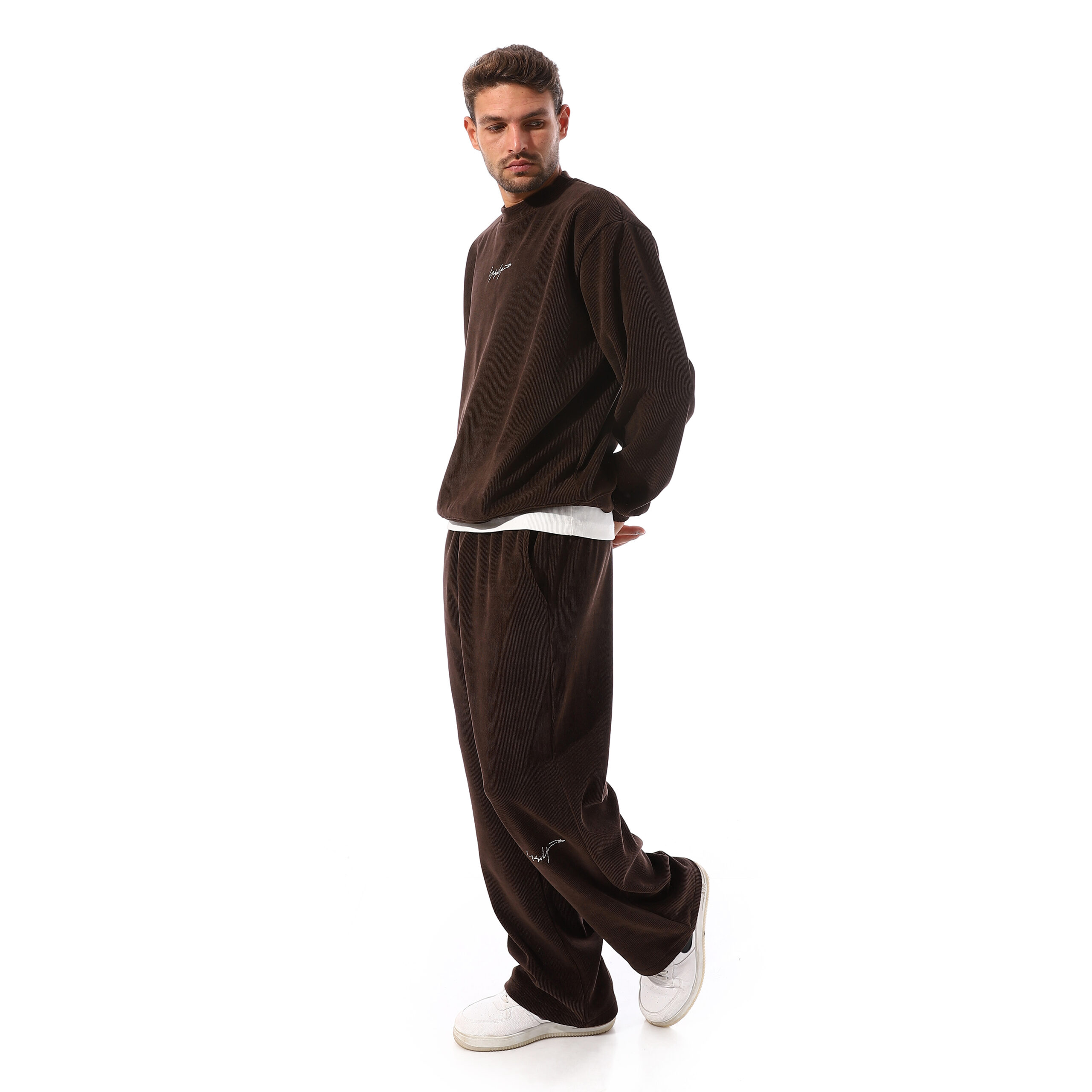 Velvet Suit-Brown - Image 4