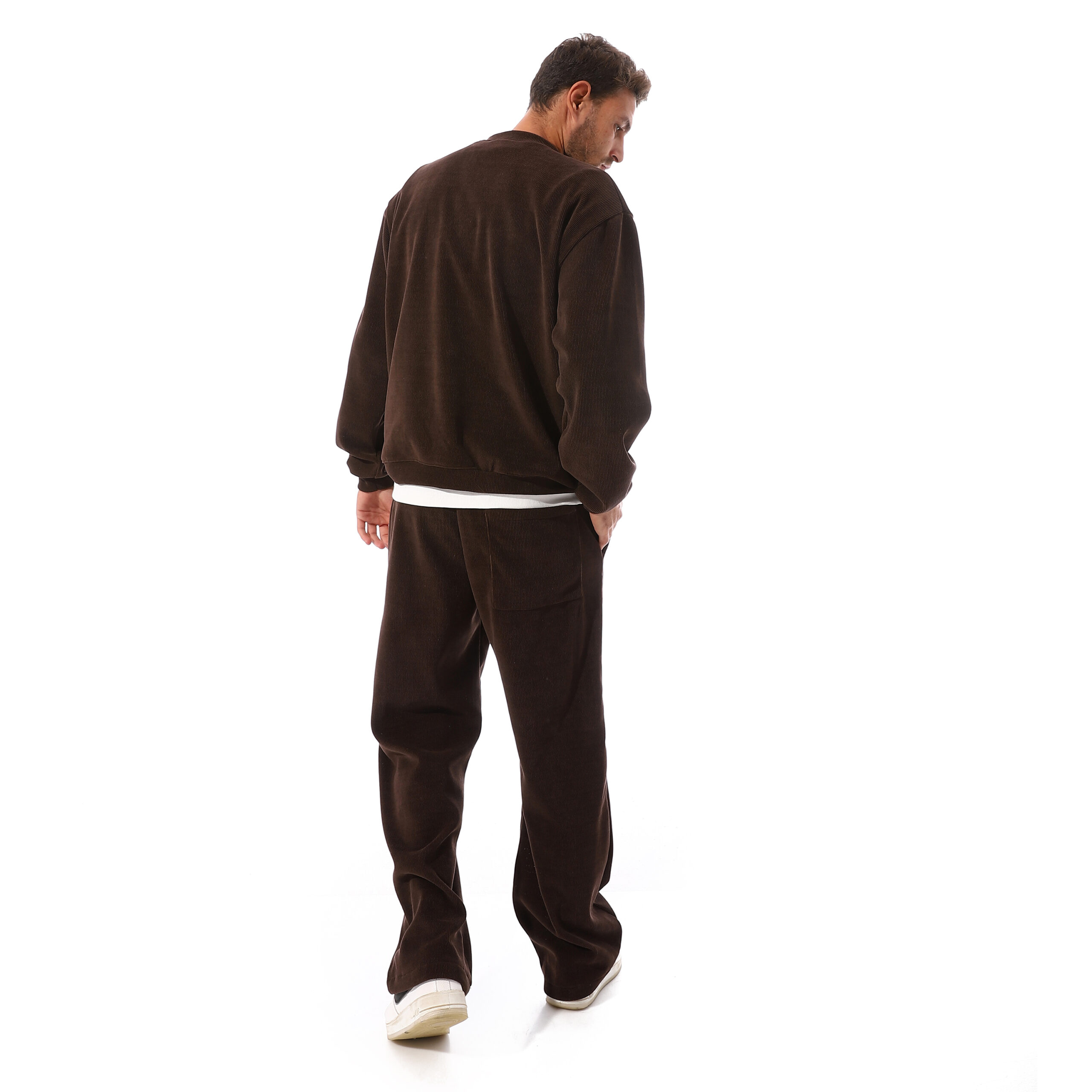 Velvet Suit-Brown - Image 3