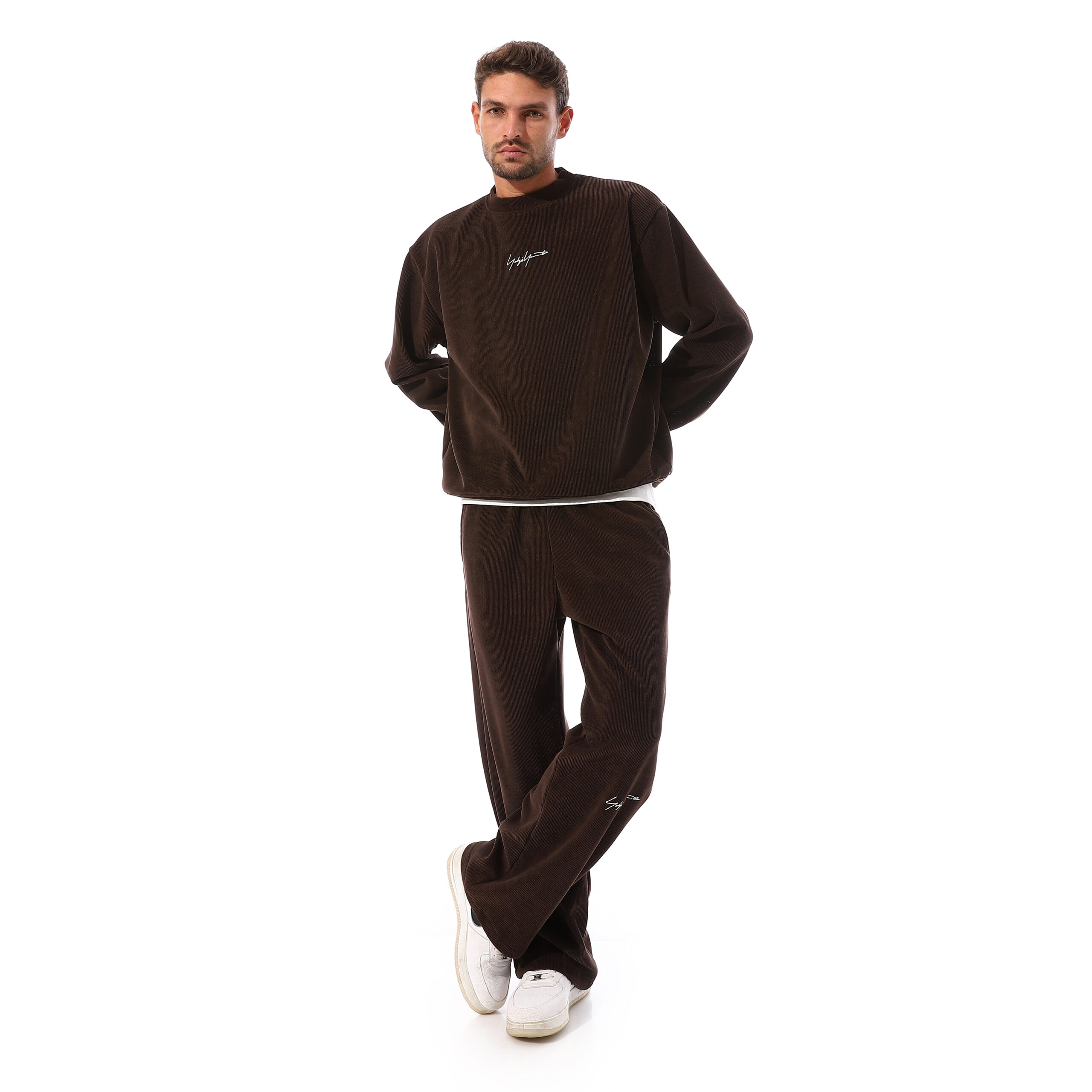Velvet Suit-Brown - Image 7