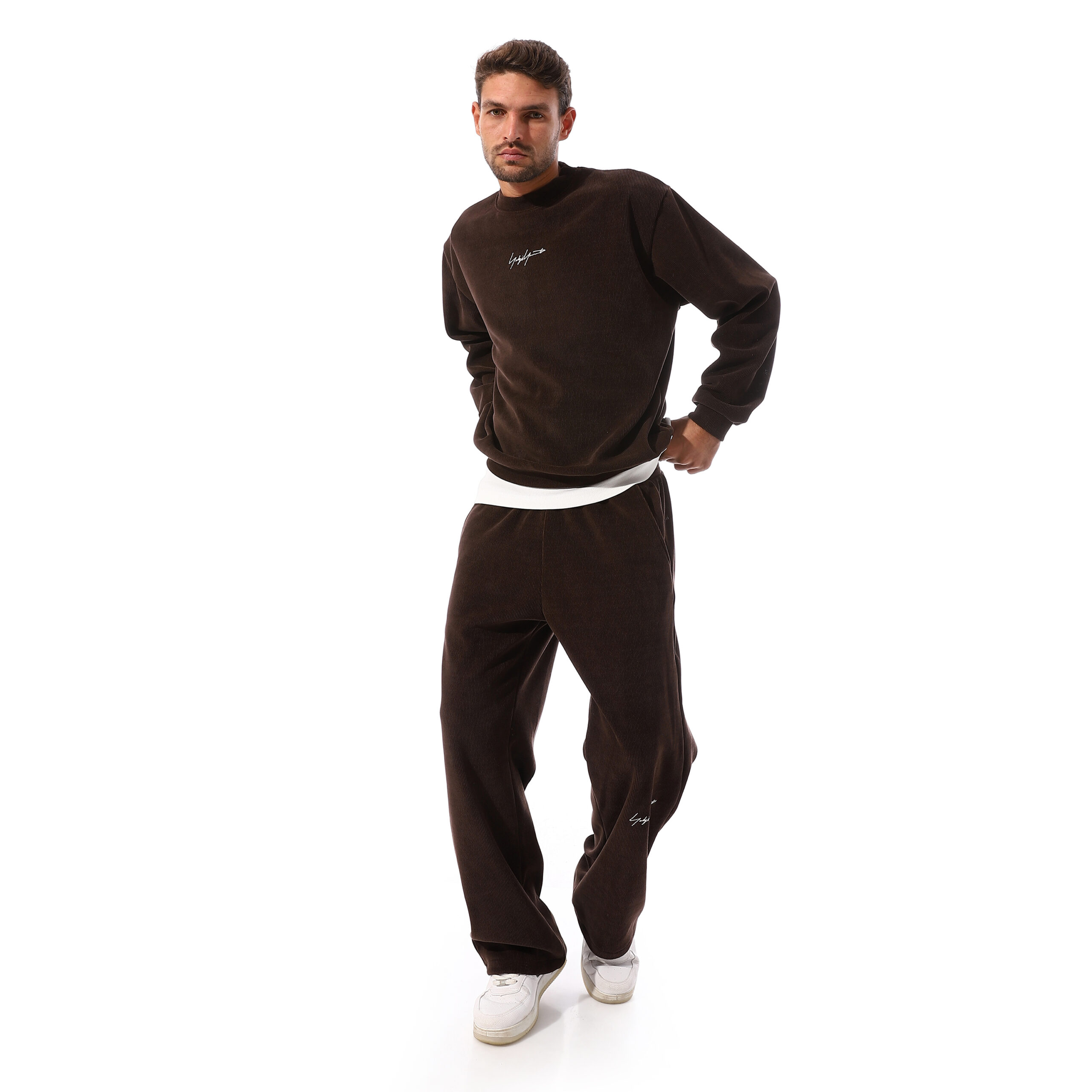 Velvet Suit-Brown - Image 6